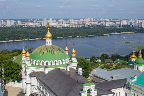 View of the Orthodox Church Kiev Pechersk Lavra