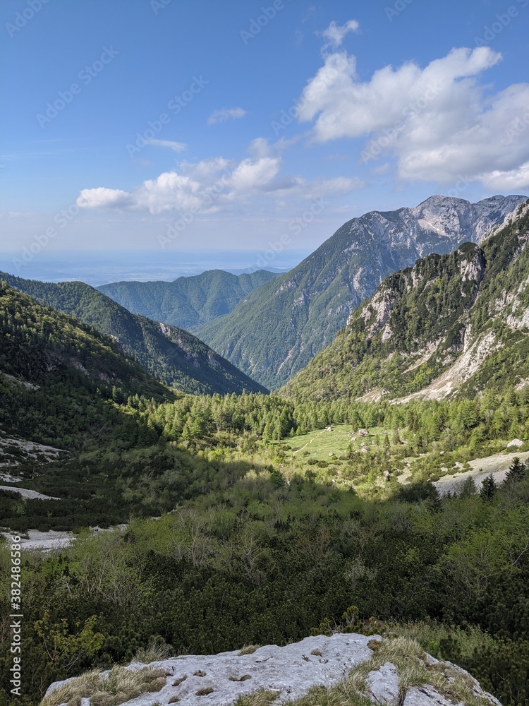 Valley of Kamniška Bistrica