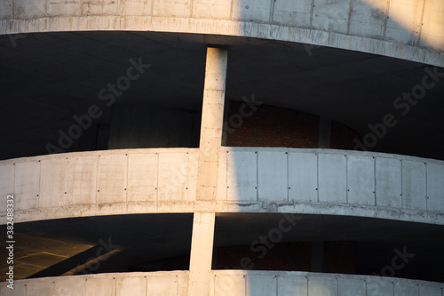 Building a high house in the city photo