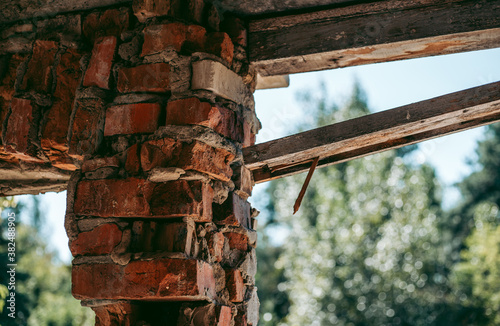 Building a high house in the city photo