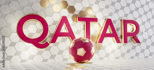 soccer football ball Qatar ...