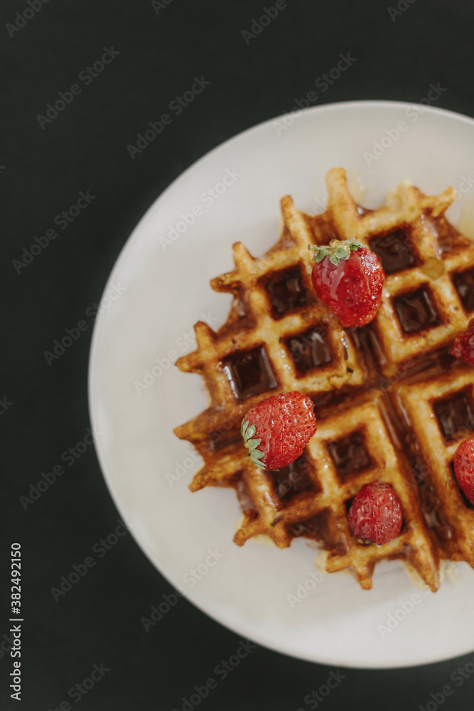 Styled Waffle Breakfast Styled Waffle Breakfast