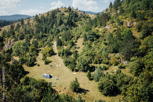 Camping spot photo