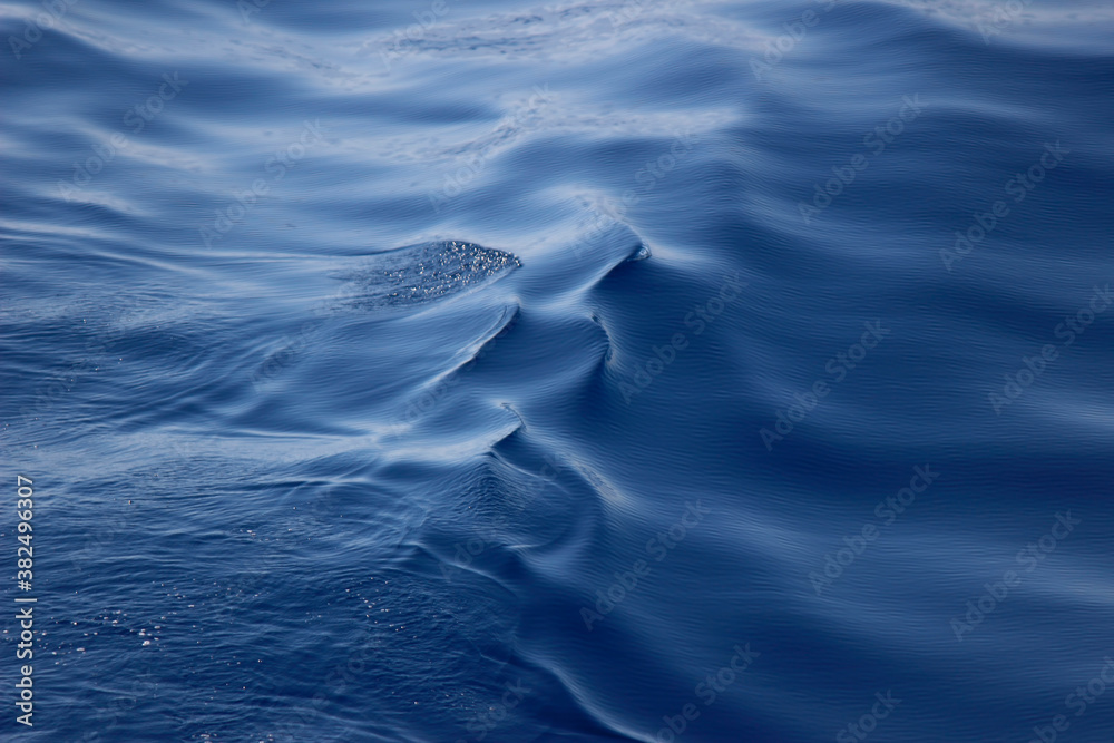 Beautiful reflection of the sky on the blue sea. Beautiful reflection of the sky on the blue sea.