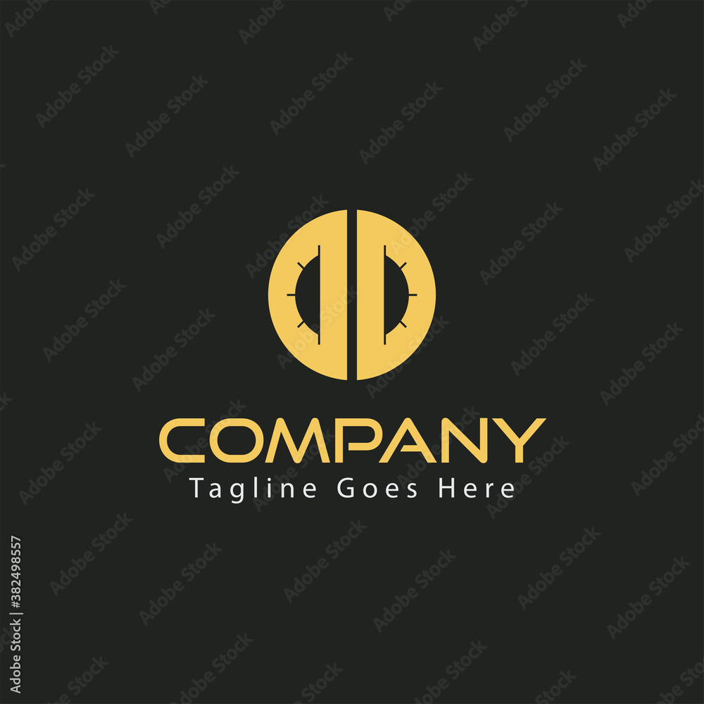Double D Architect Logo Design Template Double D Architect Logo Design Template