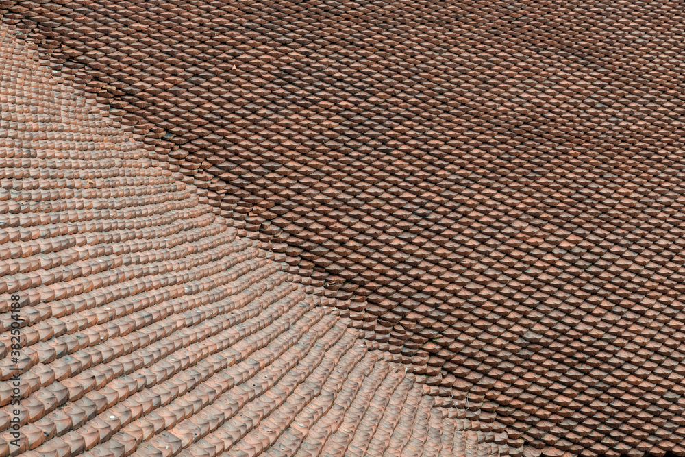 Rooftop of a chinese temple, Vietnam Rooftop of a chinese temple, Vietnam