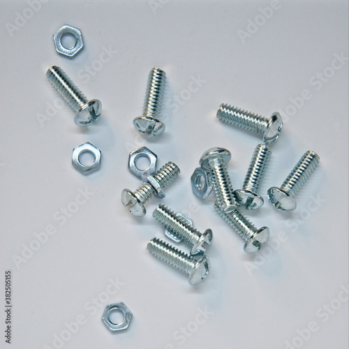 Overhead View of Some New Nuts and Bolts