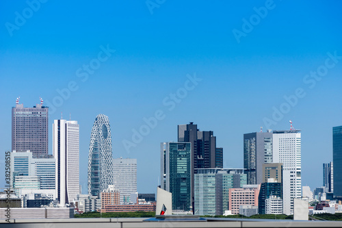東京 新宿高層ビル群の風景
