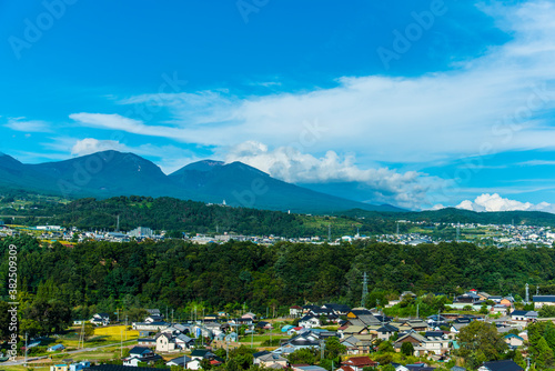 浅間山と小諸市街 photo