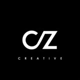 CZ Letter Initial Logo Design Template Vector Illustration