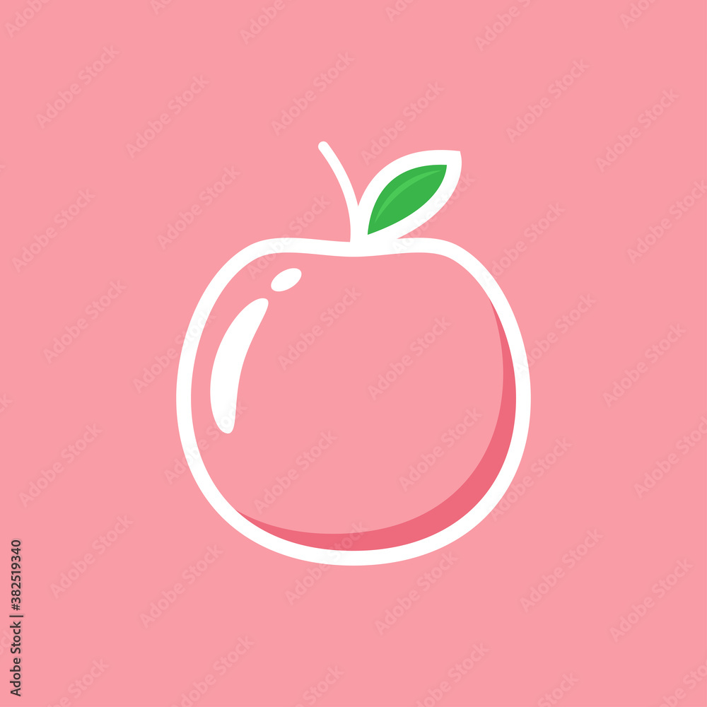 Peach cartoon vector. Peach heart vector. Peach logo design. Peach cartoon vector. Peach heart vector. Peach logo design.