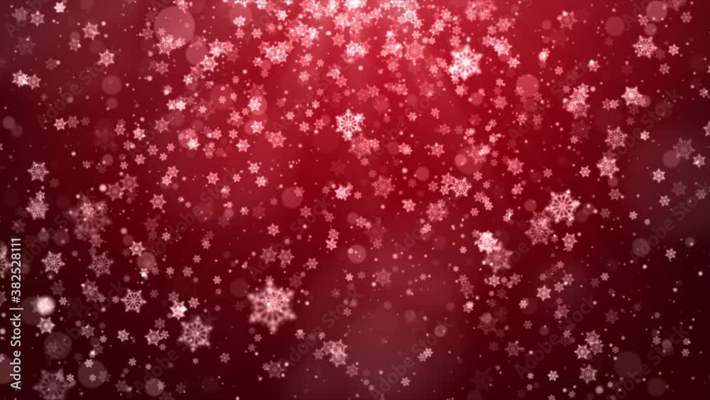 Bokeh light Red Loop background. Holiday glowing backdrop. Defocused With Blinking Stars. Blurred Bokeh. snowfall, snowflakes, Snow flakes, Snow. Winter, Merry Christmas, Happy New Year, Holiday Bokeh light Red Loop background. Holiday glowing backdrop. Defocused With Blinking Stars. Blurred Bokeh. snowfall, snowflakes, Snow flakes, Snow. Winter, Merry Christmas, Happy New Year, Holiday