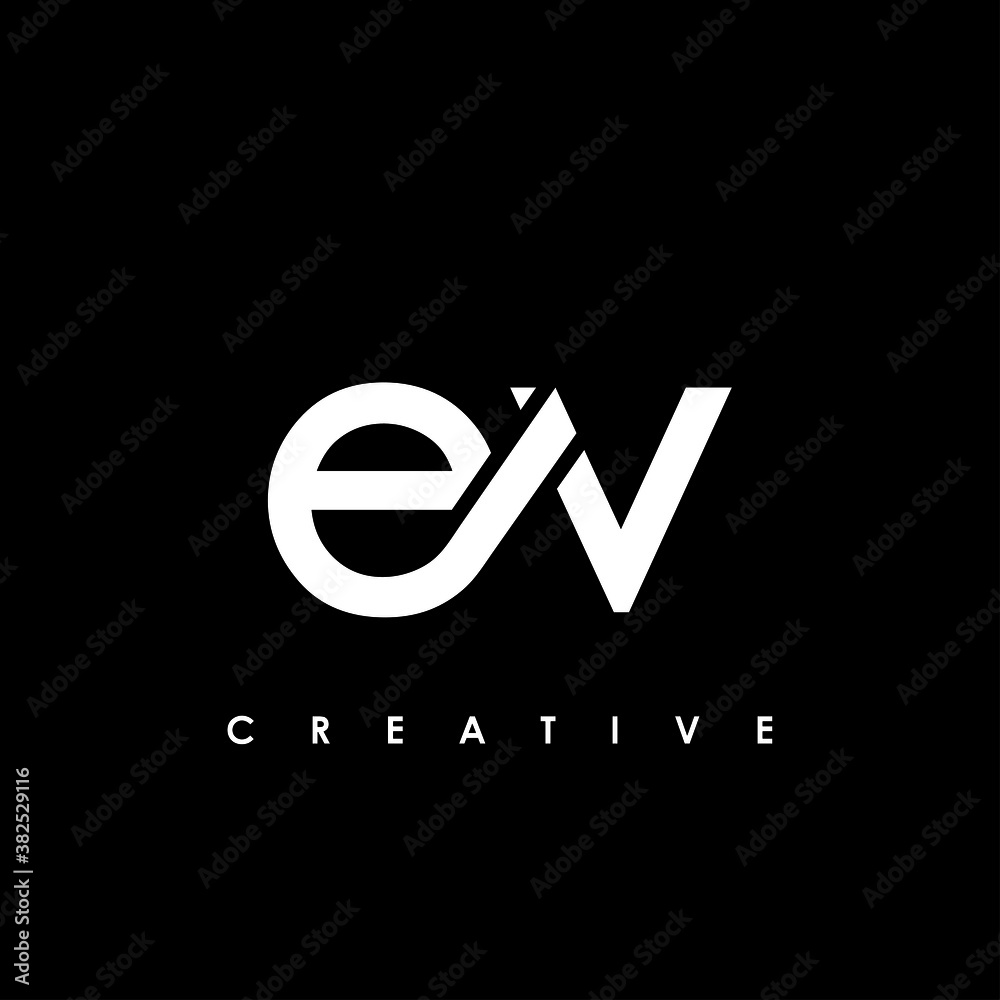 EV Letter Initial Logo Design Template Vector Illustration Stock Vector ...