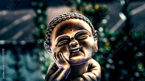Billede på lærred statue of buddha