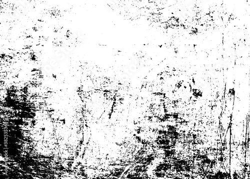 Grunge abstract Background with texture. Distressed Effect. hand drawn textured effect. black on white. Vector illustration.