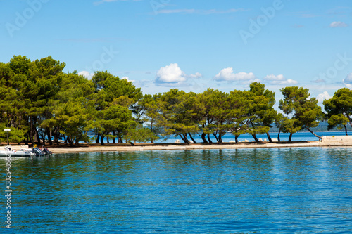 A seafront on the Brijuni islands, Croatia