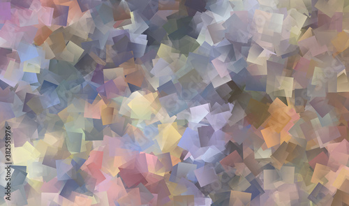 abstract background with colorful cubism
