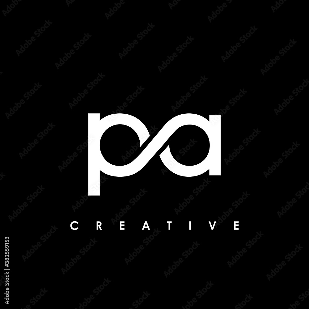 PA Letter Initial Logo Design Template Vector Illustration PA Letter Initial Logo Design Template Vector Illustration