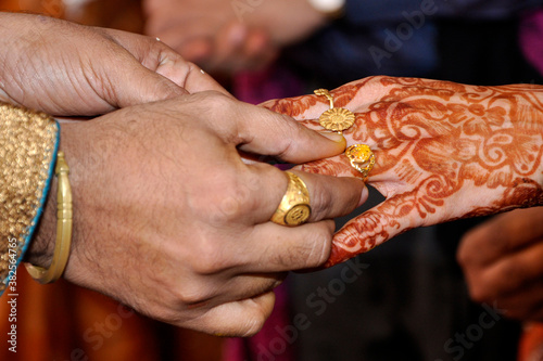 The wedding ring photo
