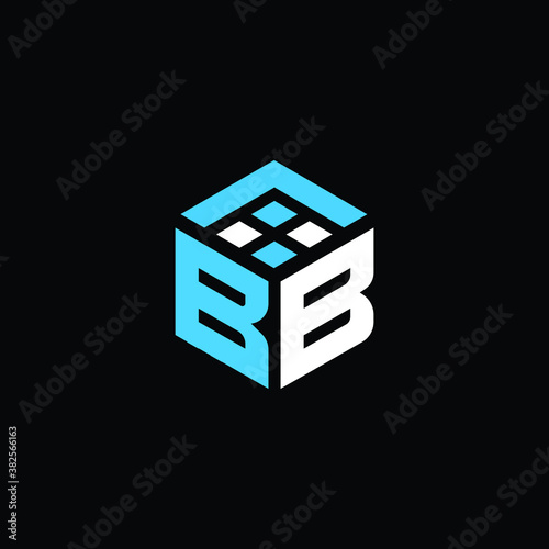 BB Letter Modern Event  Logo and Icon Vector Editable