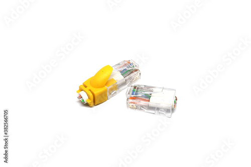 RJ45 have problem when make ethernet cable and therefore cutting off RJ45