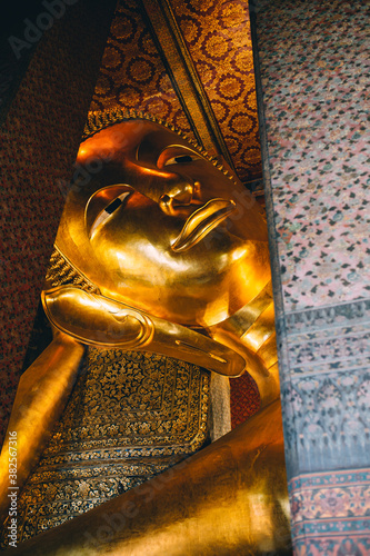 Big Golden Buddha, Wat Pho, Thailand photo