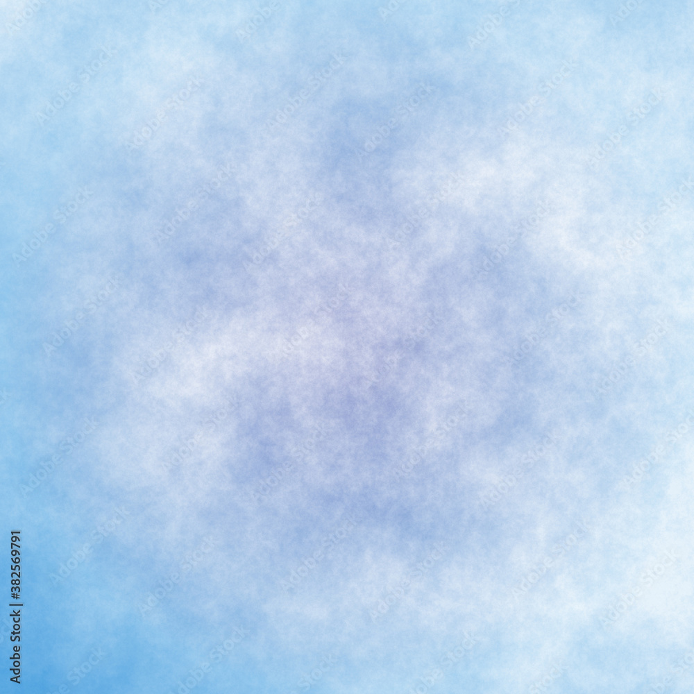 Gradient color blue paper. Sky and cloud background.