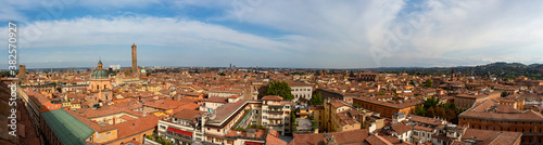 Landscape of Bologna from San Petronio terrace