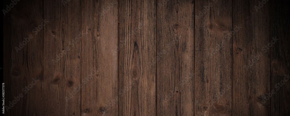 Fototapeta premium brown wood planks.