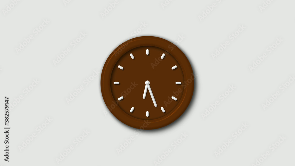 12 hours 3d wall clock isolated on white background,3d wall clock,orange dark wall clock 12 hours 3d wall clock isolated on white background,3d wall clock,orange dark wall clock