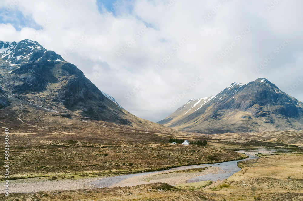 Beautiful landscape of the Scottish Highlands Beautiful landscape of the Scottish Highlands