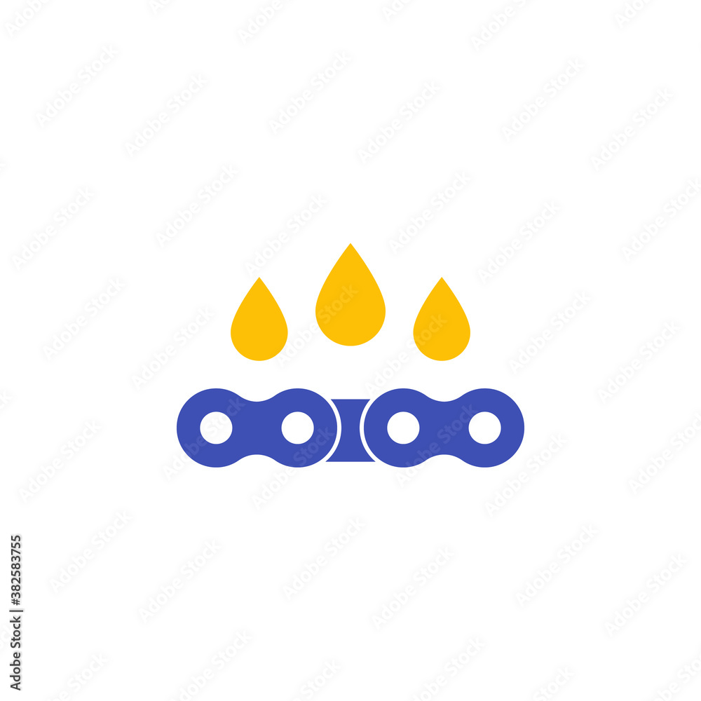 lubricant, oil for chain icon, vector lubricant, oil for chain icon, vector