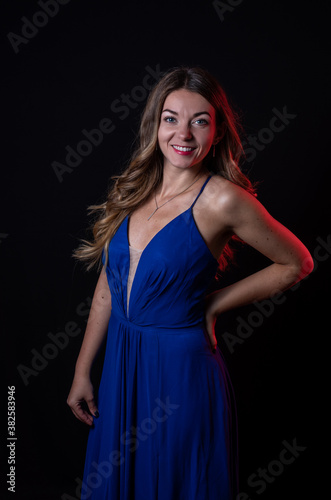 Fashion studio portrait