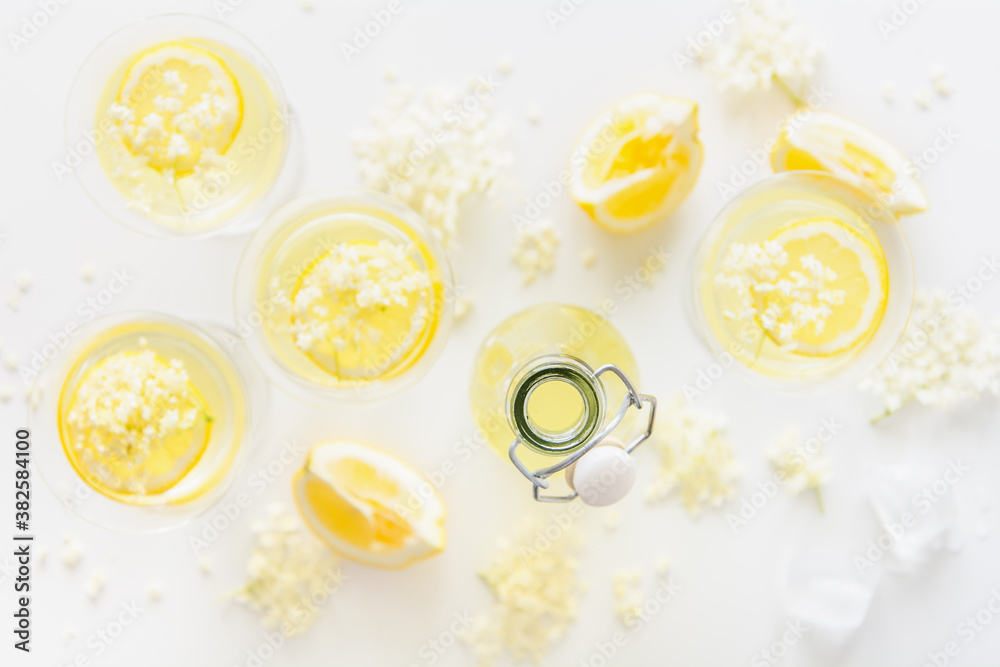 Elderflower lemonade Elderflower lemonade