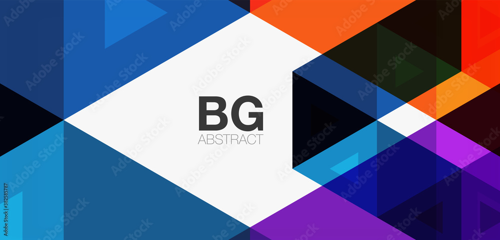 Mosaic triangle pattern abstract background for cover, banner, flyer and poster and other template Mosaic triangle pattern abstract background for cover, banner, flyer and poster and other template