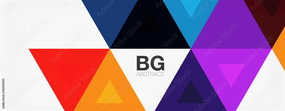 Mosaic triangle pattern abstract background for cover, banner, flyer and poster and other template Mosaic triangle pattern abstract background for cover, banner, flyer and poster and other template