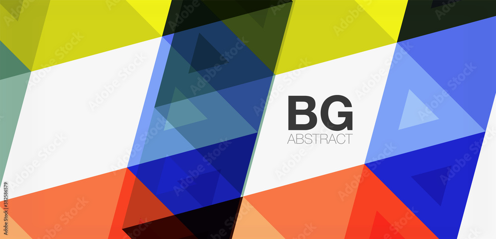 Mosaic triangle pattern abstract background for cover, banner, flyer and poster and other template Mosaic triangle pattern abstract background for cover, banner, flyer and poster and other template