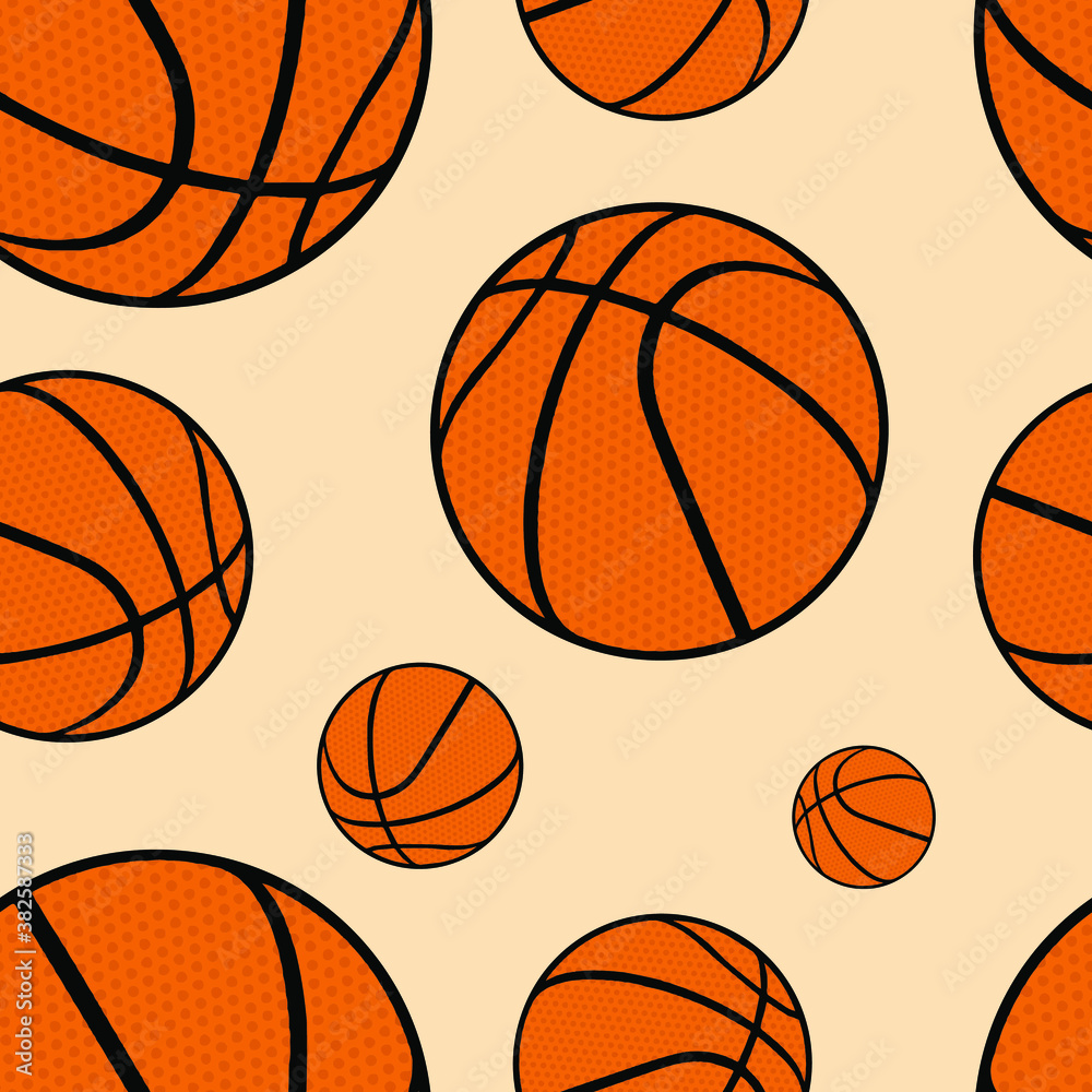 basketball pattern