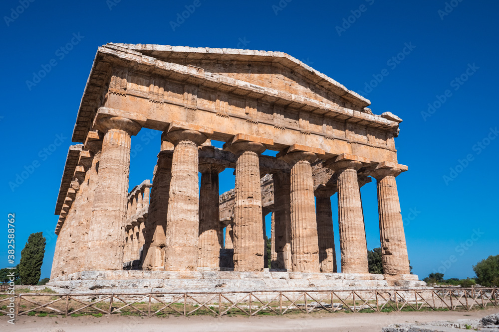 Second Temple of Hera in Paestum, formerly known as Temple of Poseidon