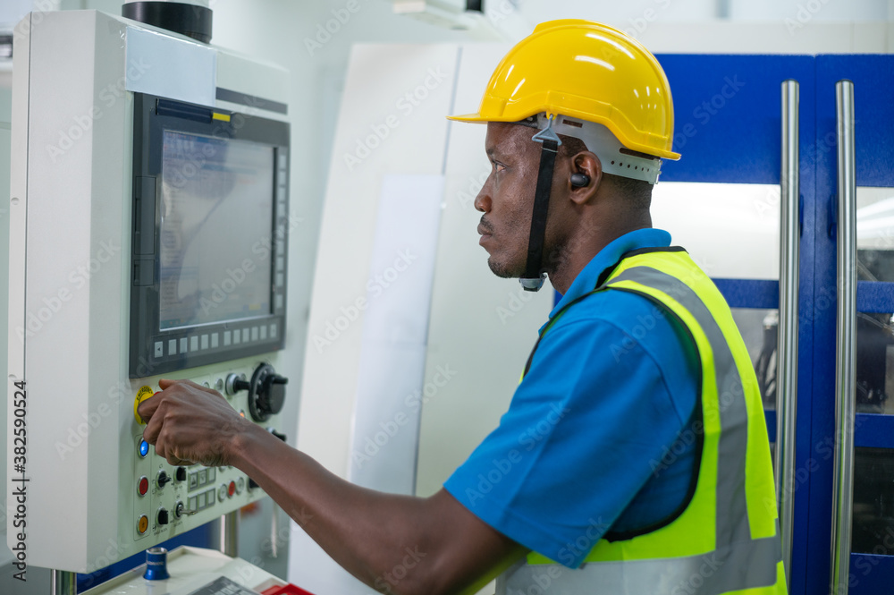 African American engineer workers working African American engineer workers working