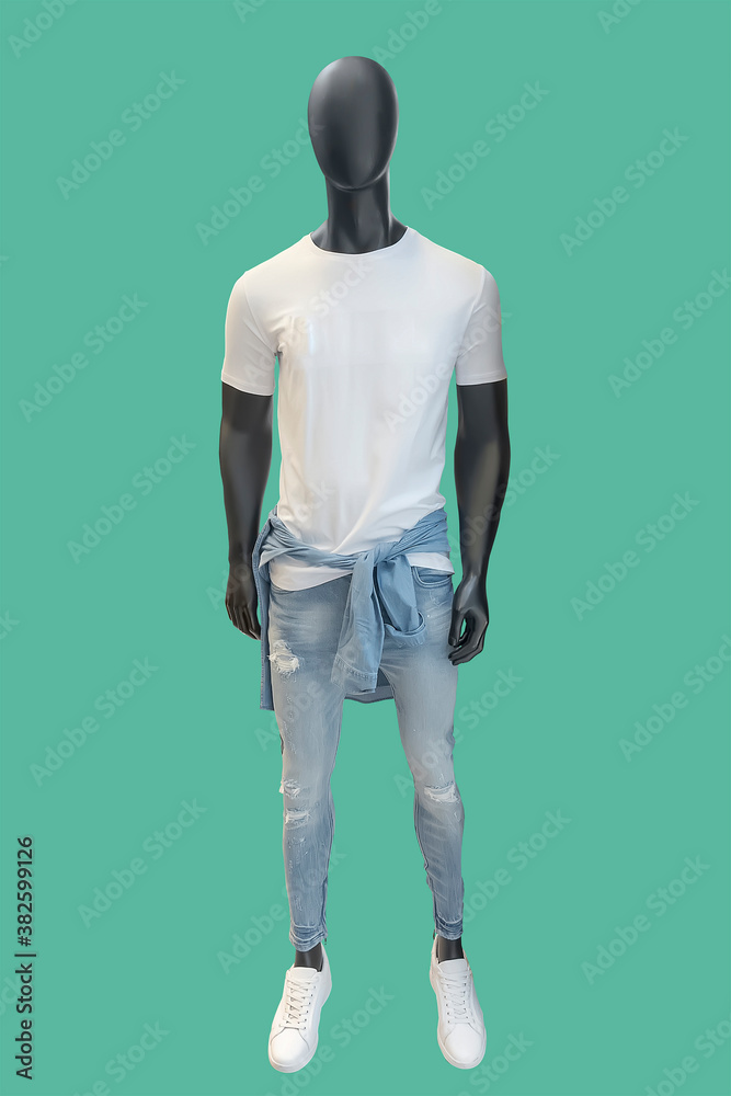 Full length male mannequin. Full length male mannequin.