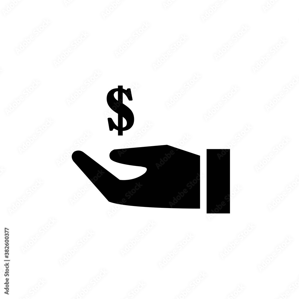Dollar exchange rate icon Dollar exchange rate icon