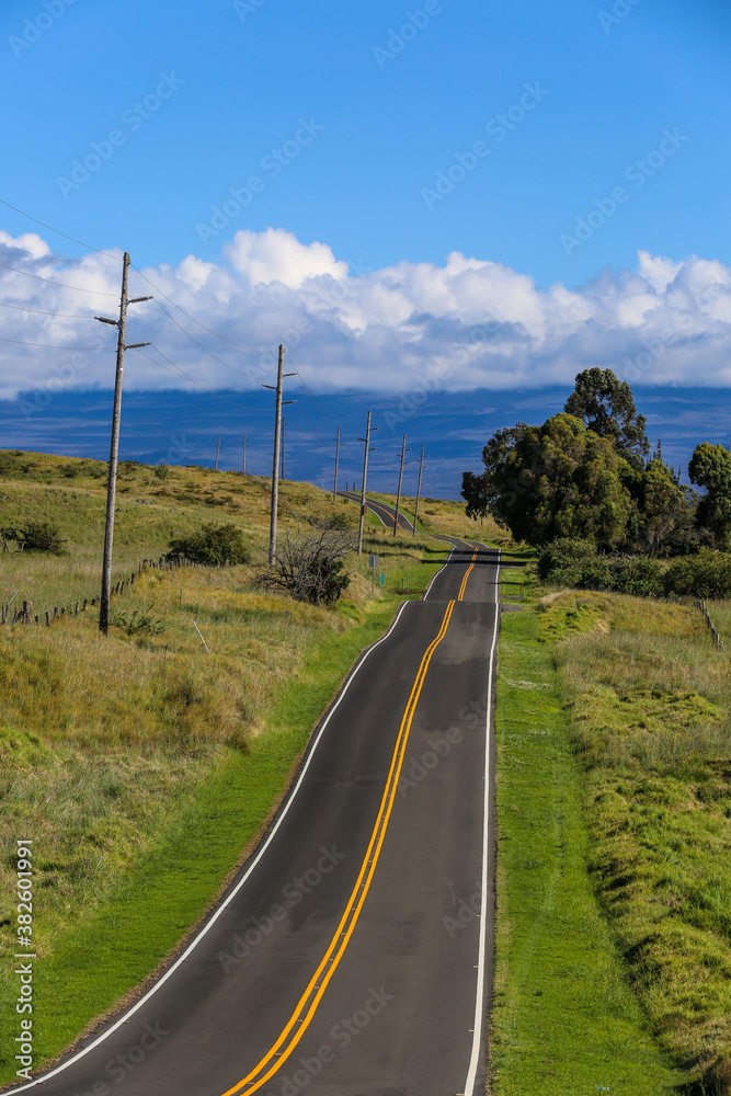 The most beautiful country road, Hawaii The most beautiful country road, Hawaii