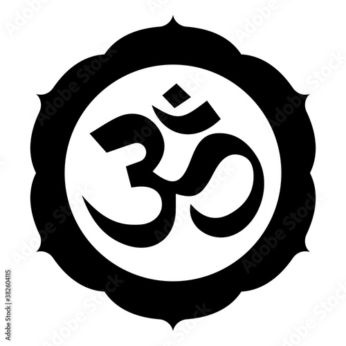 Ohm Hinduism Symbol