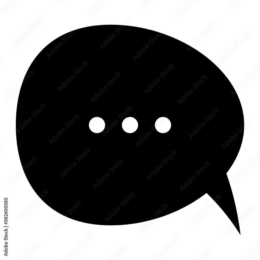Speech Bubble Vector Speech Bubble Vector