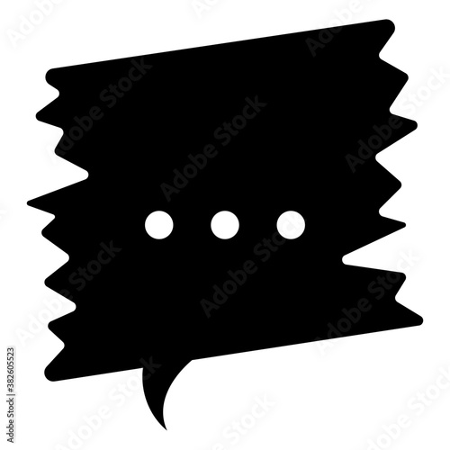Принти на полотні Comic Bubble Vector