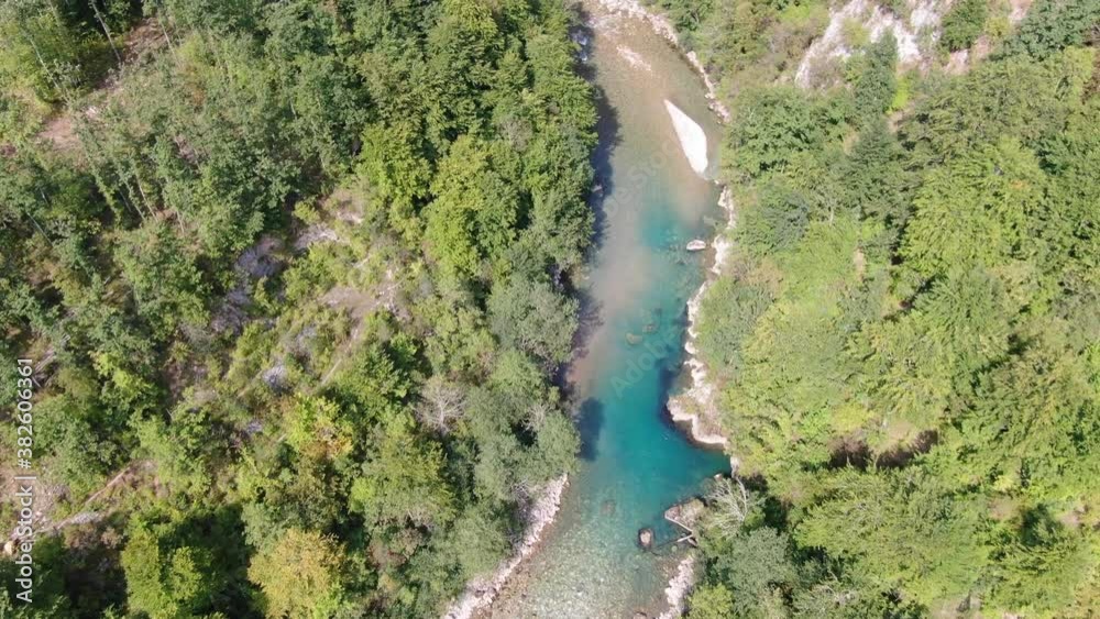 Drone flying over Tara River canyon (the deepest in Europe) Drone flying over Tara River canyon (the deepest in Europe)