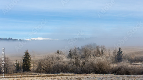 winter landscape in the Tatras near Namestovo