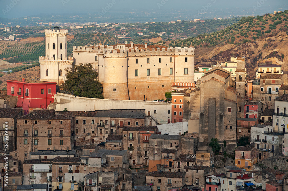 Corigliano Calabro, Cosenza district, The Ducal castle and the historic center of the town, Calabria, Italy, Europe