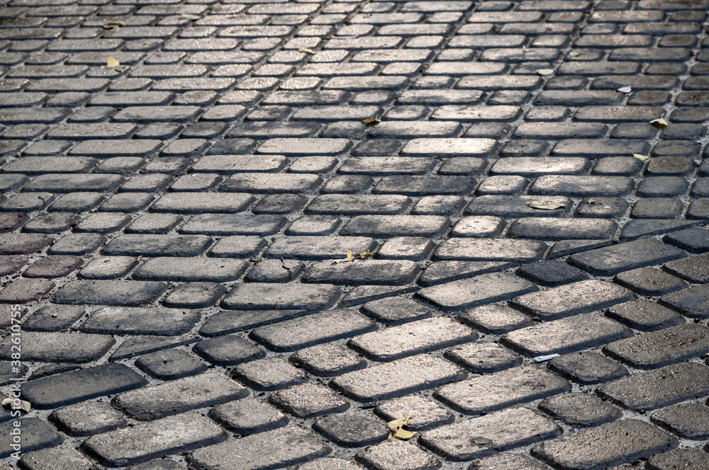 grey background with paving stones